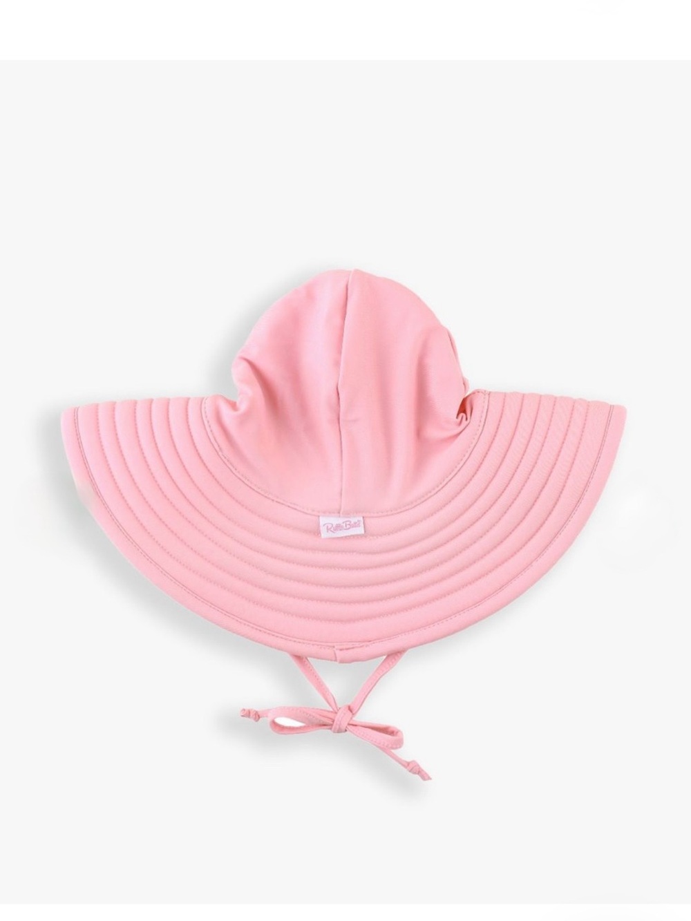 RuffleButts Swim Sun Hat Pink Size 12M-2T